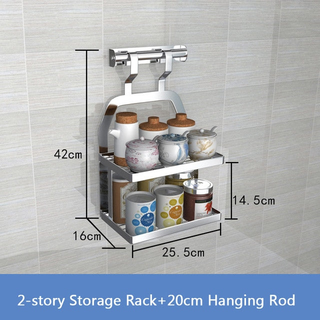 Kitchen Rack Stainless Steel