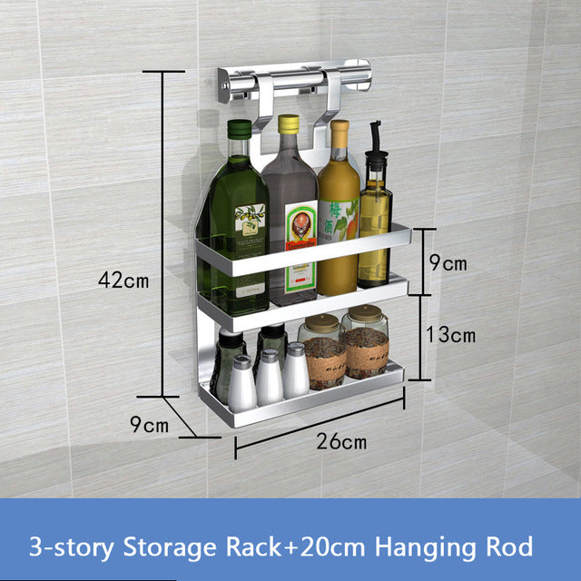 Kitchen Rack Stainless Steel